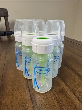 6 - 4oz Dr Browns Bottles